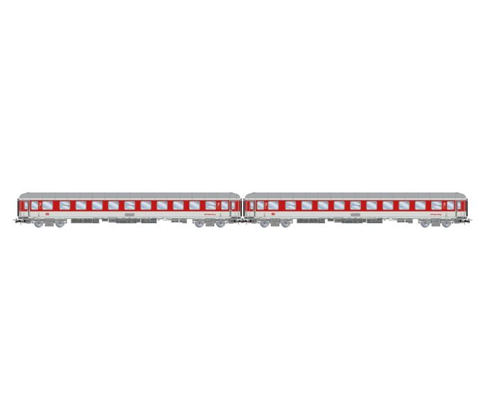 DB Nachtzug Bvcmz248 Coach Set White/Red (2) V
