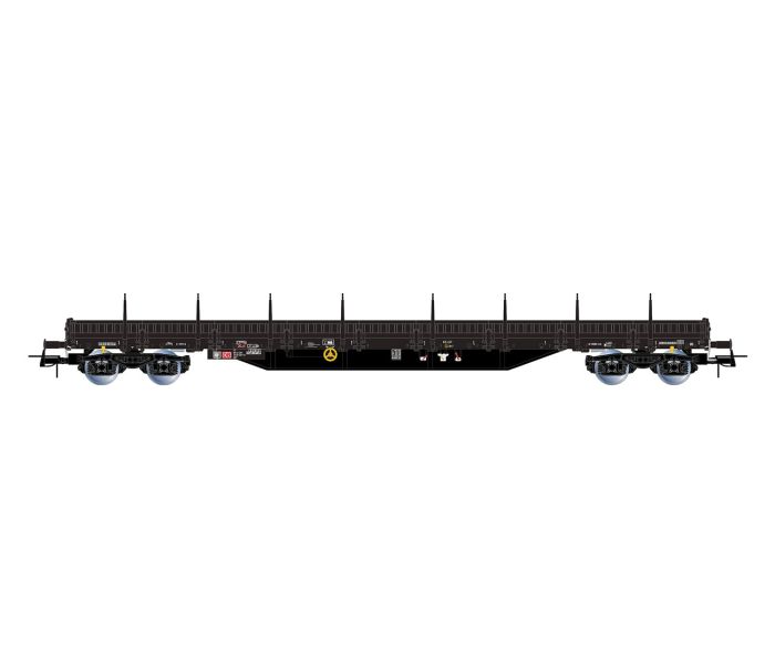 DBAG Res Bogie Stake Wagon Dark Grey VI