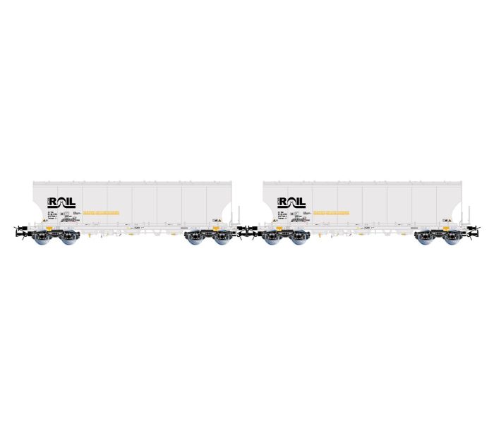 ATIR-Rail Bogie Silo Wagon Set Grey (2) VI