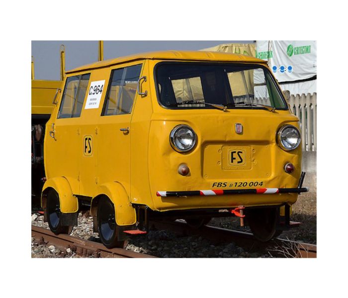 FS Draisina Fiat 500 Rail Vehicle Historic VI