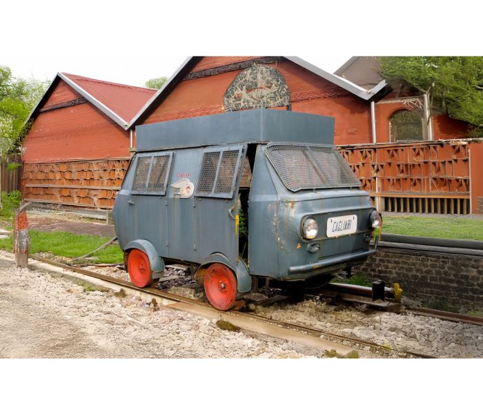 FS Draisina Fiat 500 Rail Vehicle Military V (DCC-Fitted)
