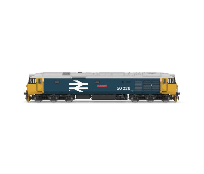 BR Class 50 026 Indomitable Diesel Locomotive
