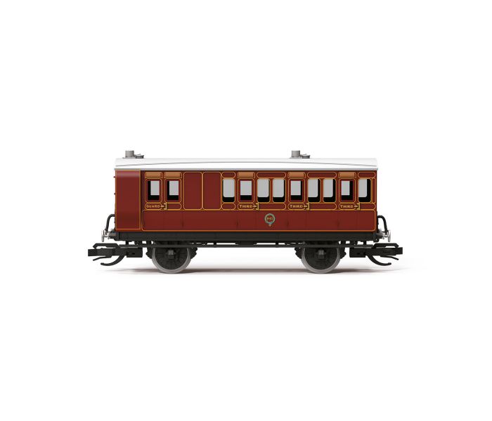 4 Wheel 3rd Class Brake Coach LB&SCR
