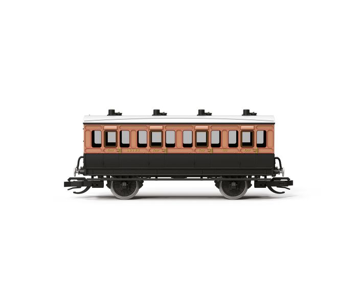LSWR 4 Wheel 1st Class Coach 123