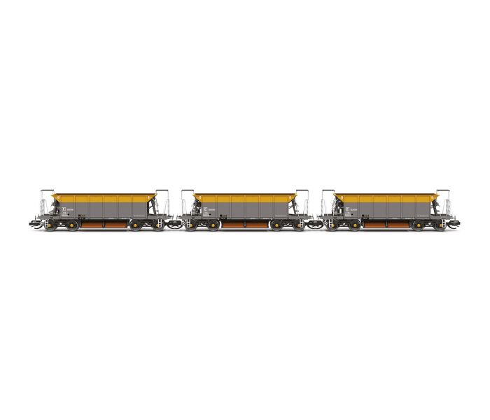 YGB Seacow Wagon Set (3) BR Civil Engineers