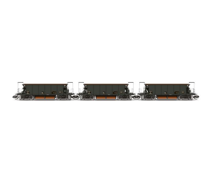 YGH Sealion Wagon Set (3) BR Civil Engineers
