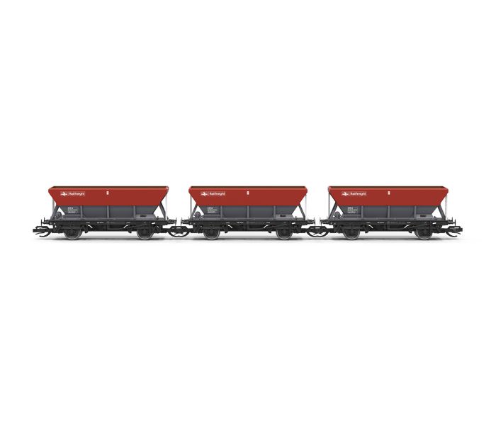 HEA Wagon Set (3) BR Railfreight