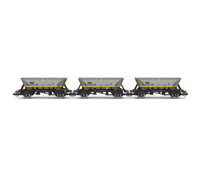 HAA MGR Wagon Set (3) Railfreight Coal