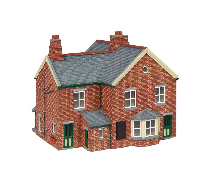 Red Brick Collection Station Office (Pre-Built)