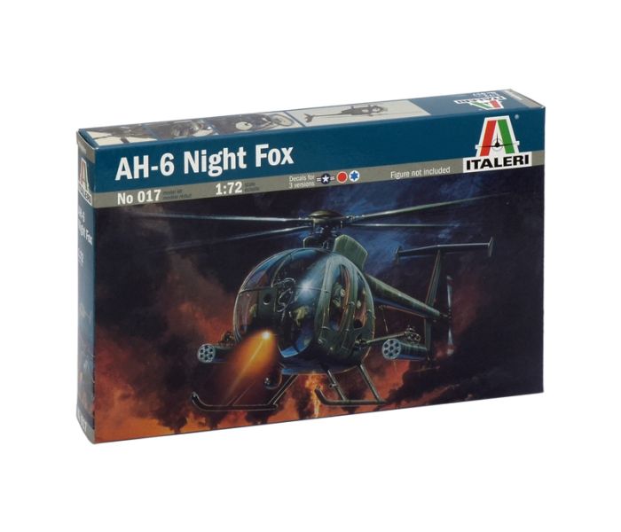 US AH-6 Night Fox Helicopter (1:72 Scale)