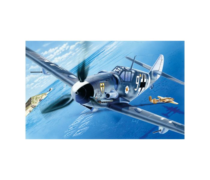 German Messerchmitt Bf-109 G-6 (1:72 Scale)