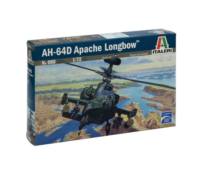 British AH-64D Longbow Apache Helicopter (1:72 Scale)