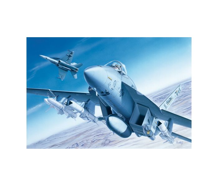 American F/A-18E Super Hornet (1:72 Scale)