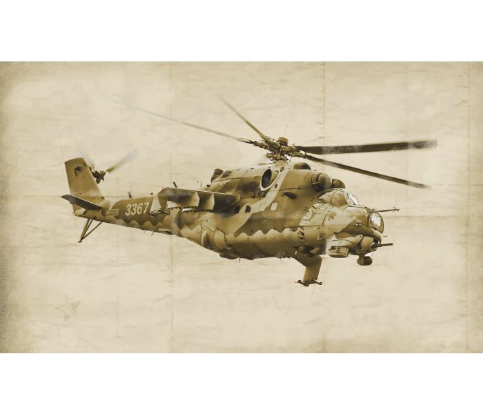 Russian Mil Mi-24P/Mil Mi-35P Helicopter (1:72 Scale)