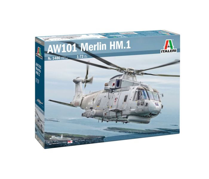 British AgustaWestland AW-101 Merlin HM.1 (1:72 Scale)