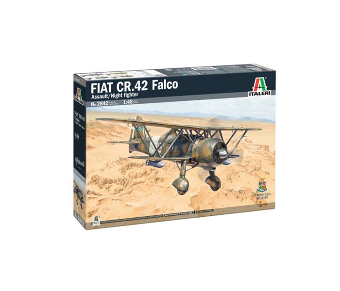 Italian Fiat CR.42 Falco Assault/Night Fighter (1:48 Scale)