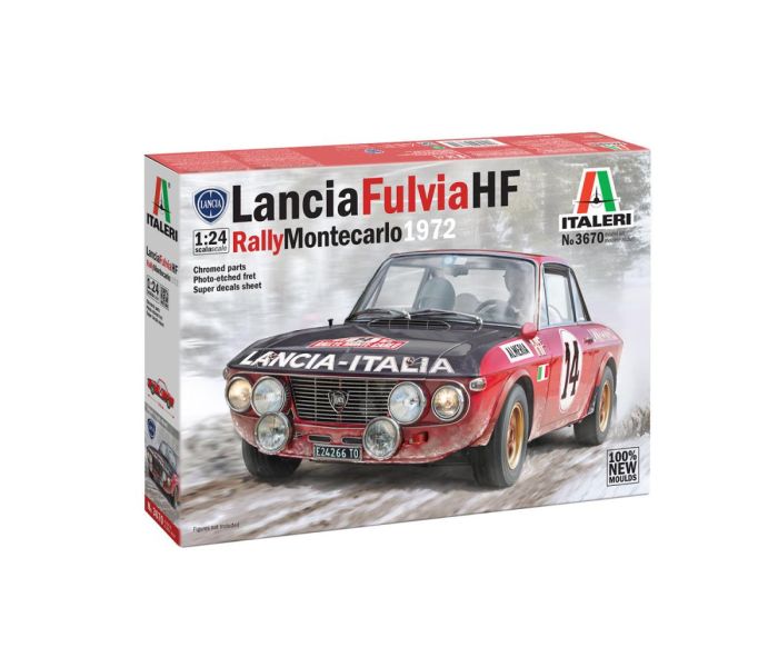 Lancia Fulvia HF Rally Montecarlo 1972 (1:24 Scale)