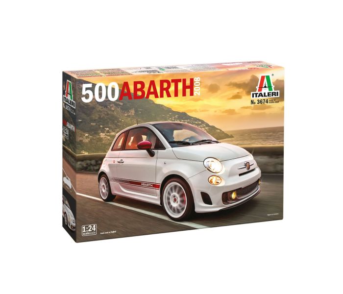 500 Abarth 2008 (1:24 Scale)