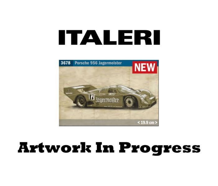Porsche 956 Jagerneister (1:24 Scale)