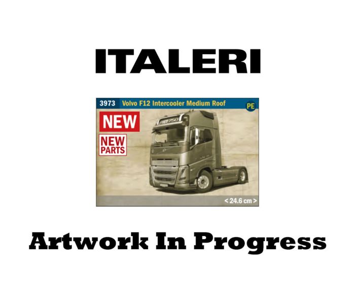Volvo F12 Intercooler Medium Roof (1:24 Scale)