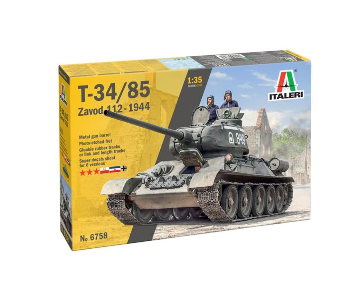 Russian T34/85 Zavod 112 Mod. 1944 (1:35 Scale)