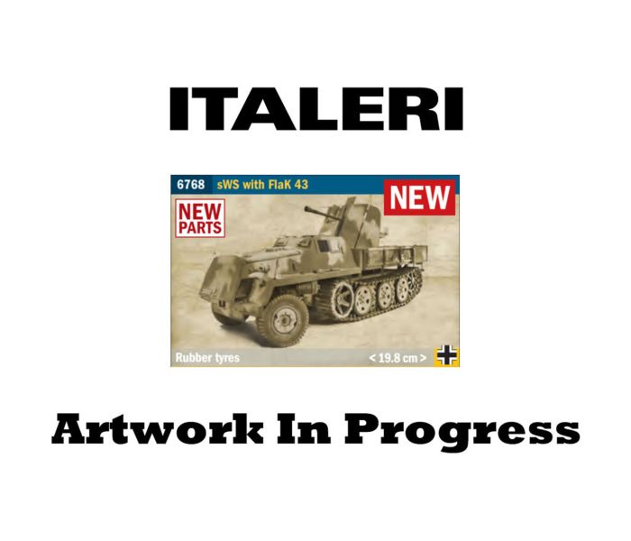 German sWS w/FlaK 43 (1:35 Scale)