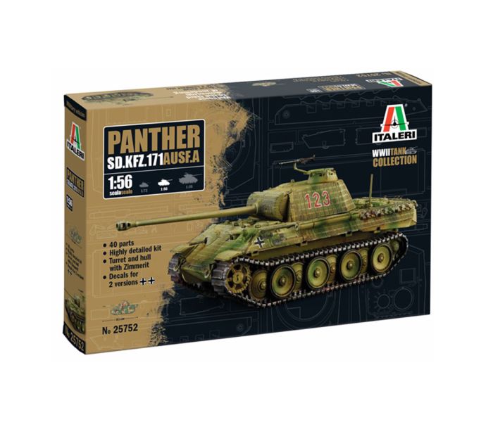 German Sd.Kfz.171 Panther Ausf.A (1:56 Scale)