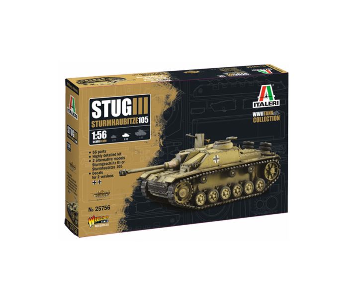 German Sd.Kfz.142/1 Sturmgeschutz III (1:56 Scale)