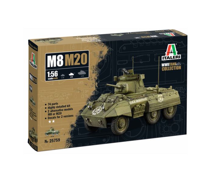 US M8/M20 (1:56 Scale)