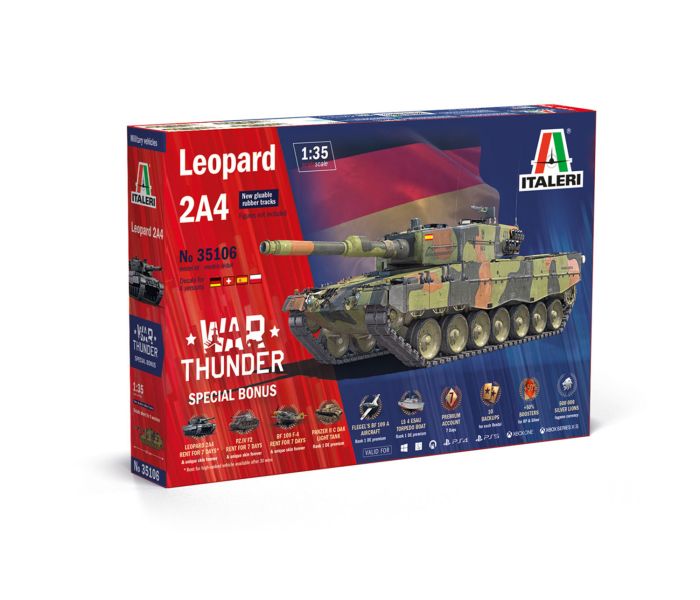 German Leopard 2A4 Tank (1:35 Scale)