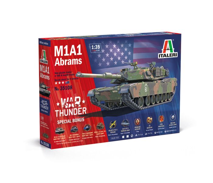 US M1A1 Abrams (1:48 Scale)