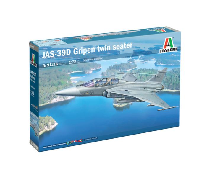 Swedish Saab JAS-39 Twin Seater (1:72 Scale)