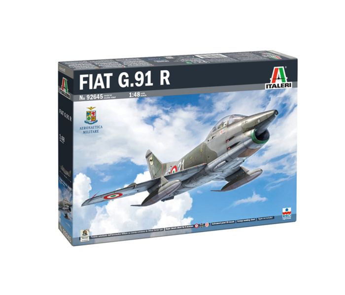 Italian Fiat G.91 R1/R3 Gina (1:48 Scale)