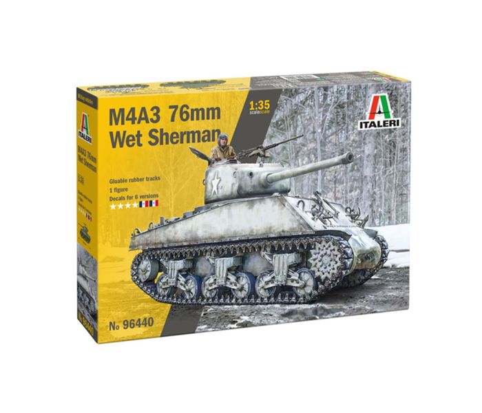 US Sherman M4A3 Wet Tank (1:35 Scale)