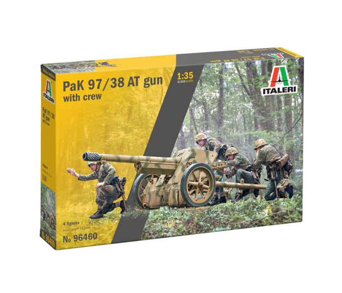 German Pak 97/38 Anti-Tank Gun with Crew (1:35 Scale)
