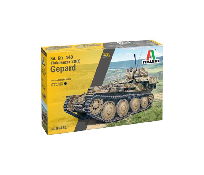 German Sd.Kfz.140 Flakpanzer 38(t) Gepard (1:35 Scale)