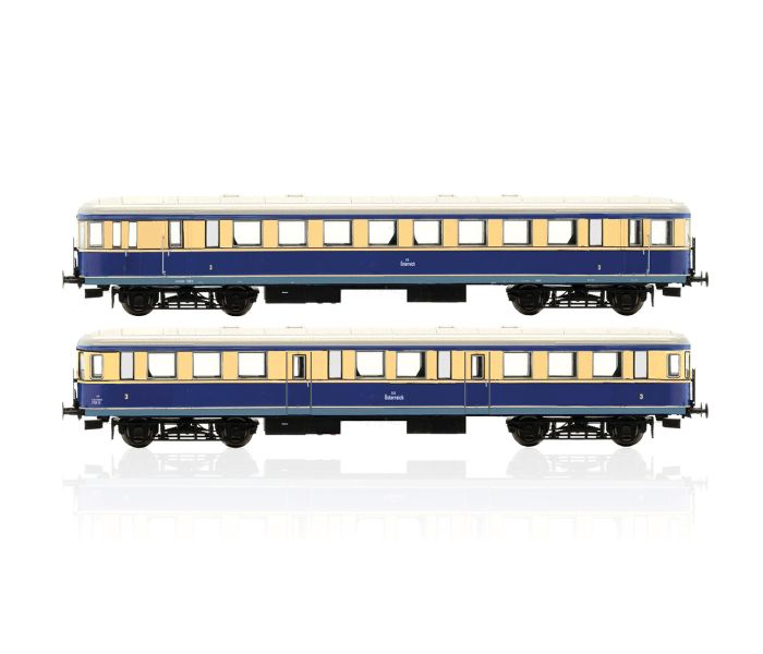 OBB Rh7758.12/7759.15 Railcar Trailer Set (2) II (~AC)