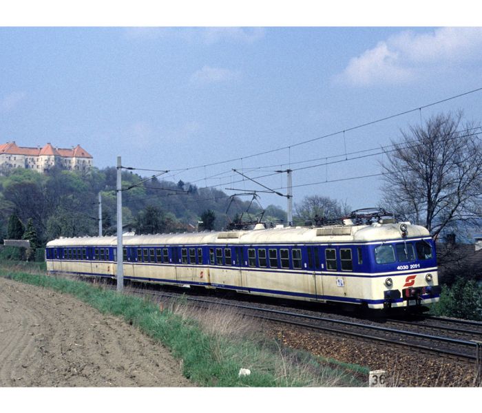 OBB Rh4030 Wiener Schnellbahn 3 Car EMU IV