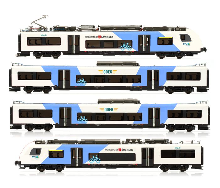 ODEG 4 Car EMU VI (DCC-Sound)