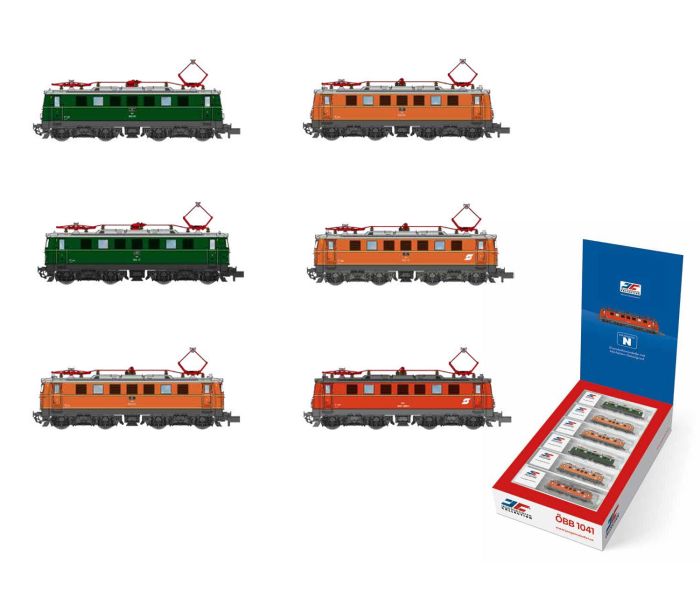 OBB Rh1041 Electric Locomotive 12pc Retailer Pack