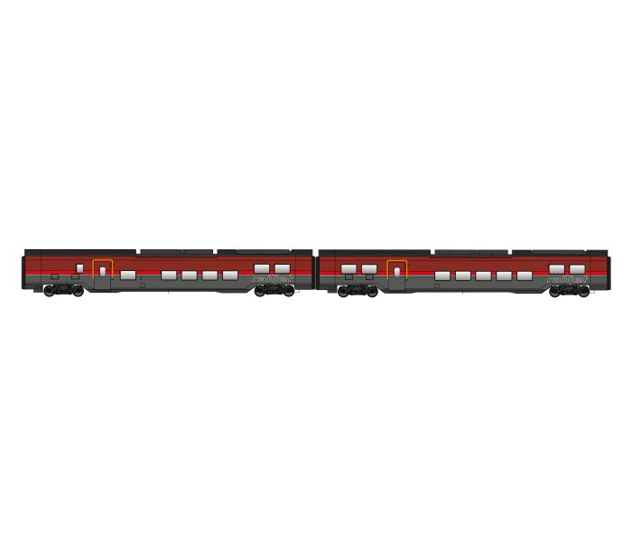 OBB Railjet Coach Set (2) VI