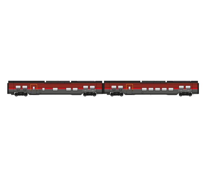 OBB Railjet Coach Set (2) VI