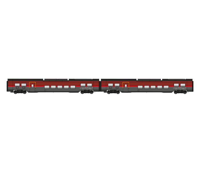 OBB Railjet Coach Set (2) VI