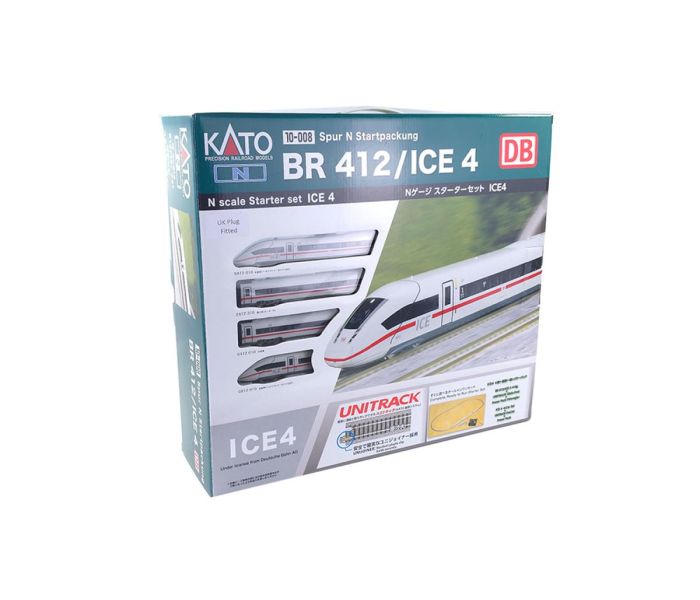 DBAG BR412 ICE4 Red Stripe Train Set VI