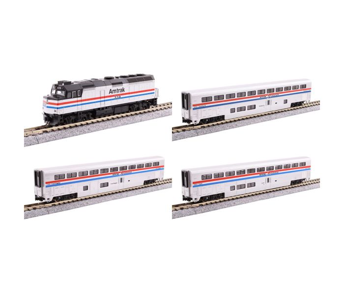 F40PH Superliner I Amtrak PhIII Train Pack