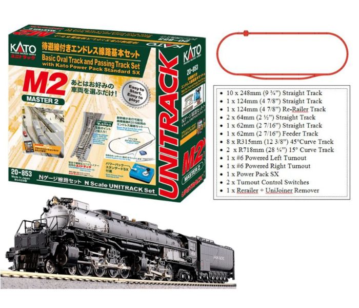 Union Pacific Big Boy Steam Train Set