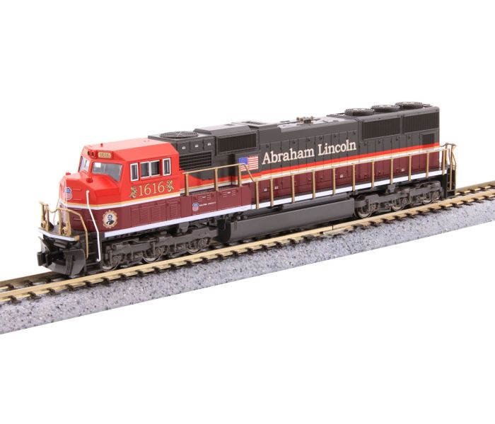 EMD SD70M Union Pacific 1616 Abraham Lincoln-Kato-176-1616
