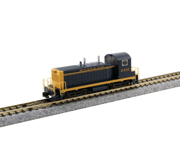 EMD NW2 Switcher AT&SF 2412