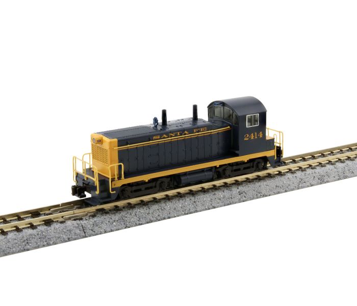EMD NW2 Switcher AT&SF 2414 (DCC-Sound)