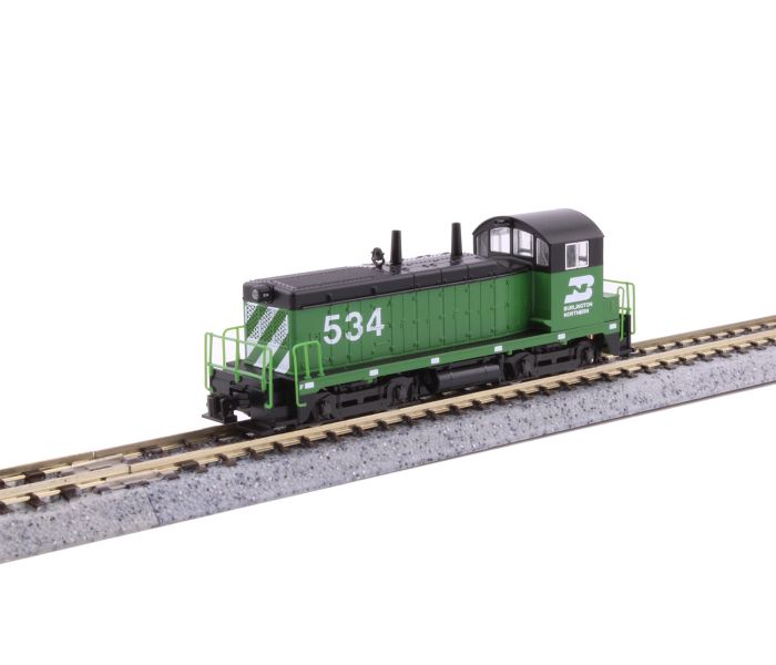 EMD NW2 Switcher Burlington Northern 534 (DCC-Sound)